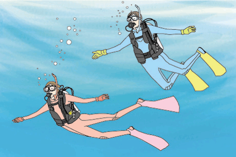 PADIアドバンスドオープンウォーターダイバーコースのピークパフォーマンスボイヤンシーで中性浮力のスキルを磨こう